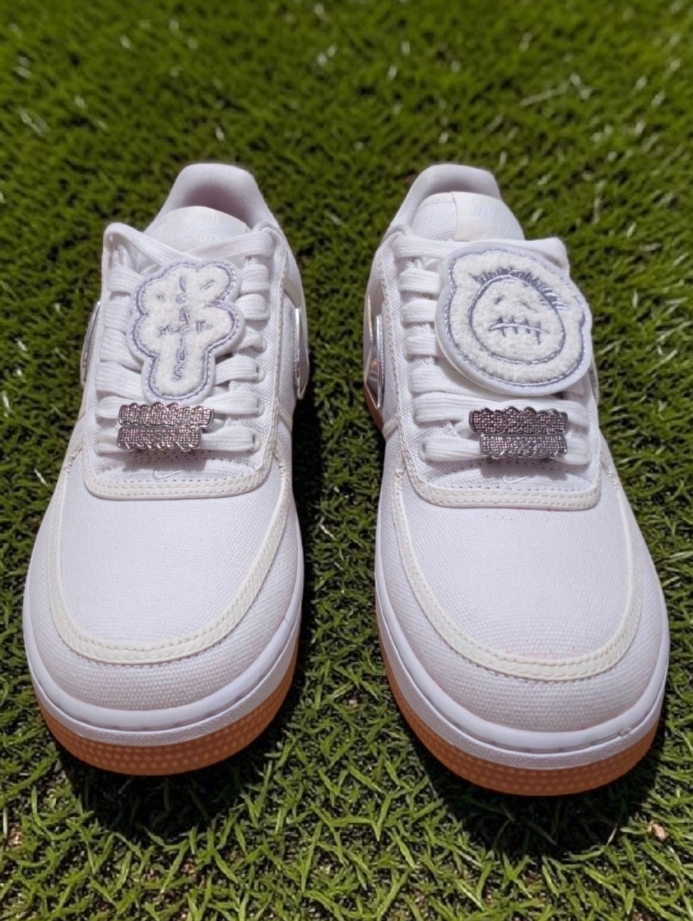 Travis Scott Nike Air Force 1 Low Sz 8.5 New - Picture 3 of 7